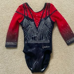 Quatro Competition Leotard Child Small